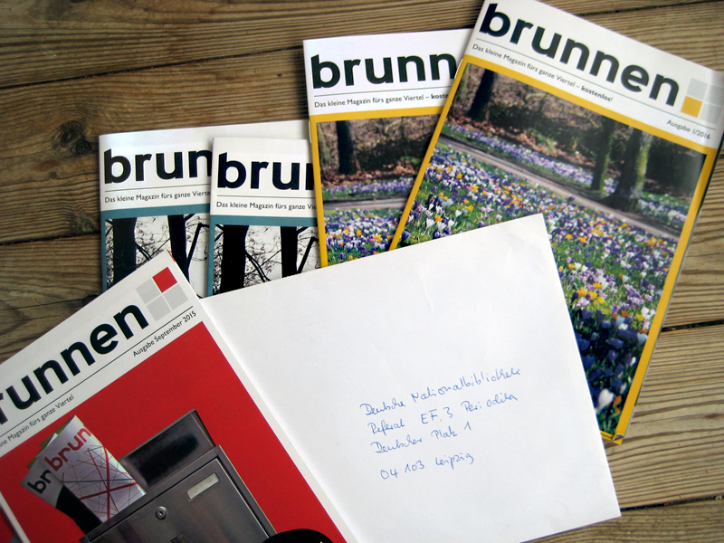 Das Kiezmagazin in der Bibliothek