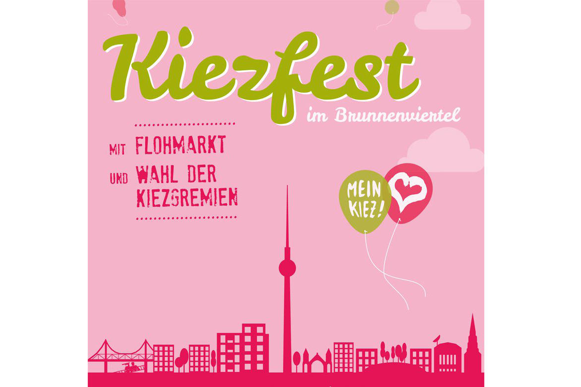 Bürgerredaktion beim Kiezfest im Brunnenviertel