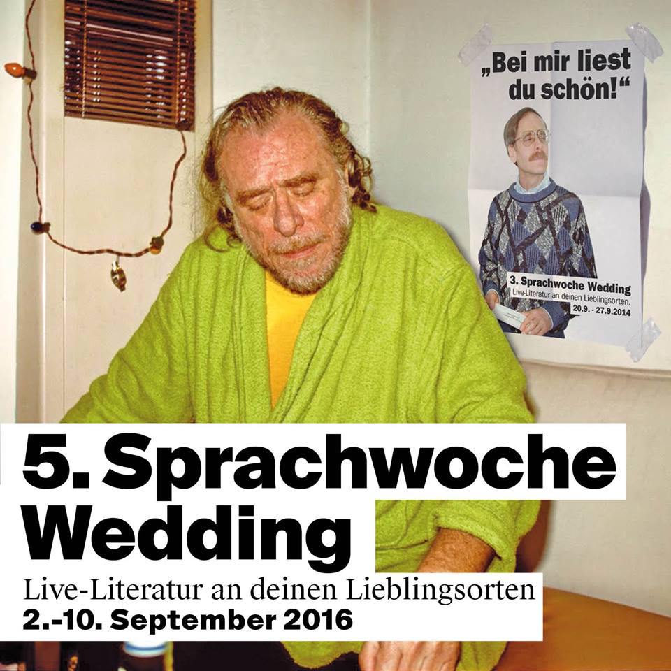 Flyer für die Weddinger Sprach- und Lesewoche. Foto: Veranstalter