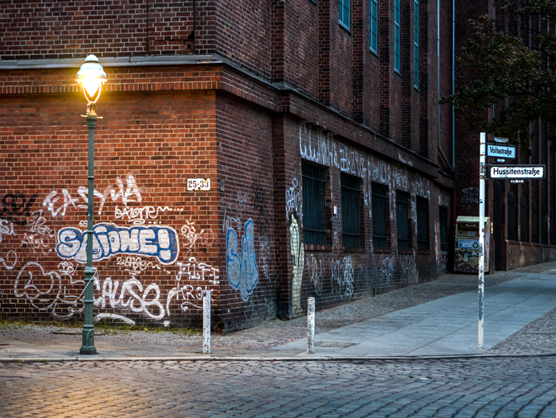 Brunnenviertel bei Nacht. Foto: Sulamith Sallmann