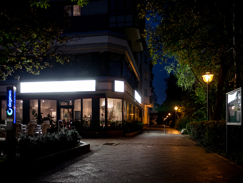Brunnenviertel bei Nacht. Foto: Sulamith Sallmann