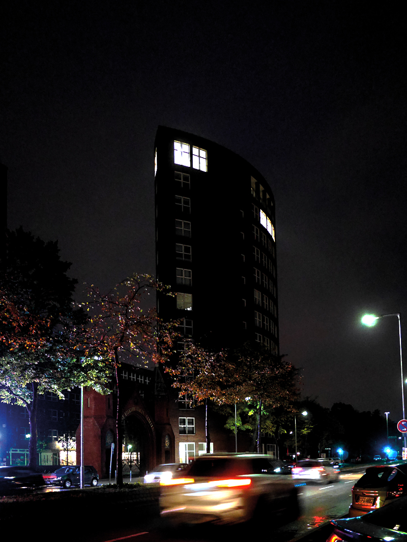 Brunnenviertel bei Nacht. Foto: Sulamith Sallmann