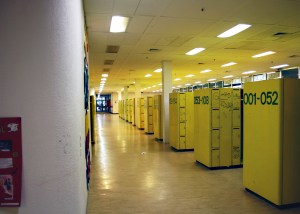 Susanne Haun hatte während ihrer Zeit am Ranke-Gymnasium immer dasselbe Schließfach. Foto: Christian Kloss, urbanophil