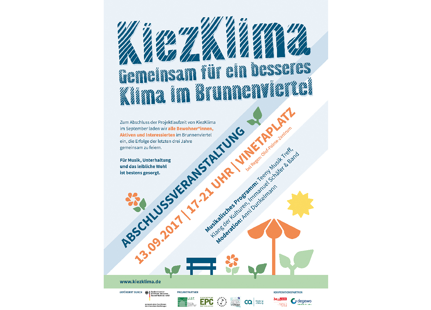 Klimaanpassung: Projekt KiezKlima endet auf dem Vinetaplatz