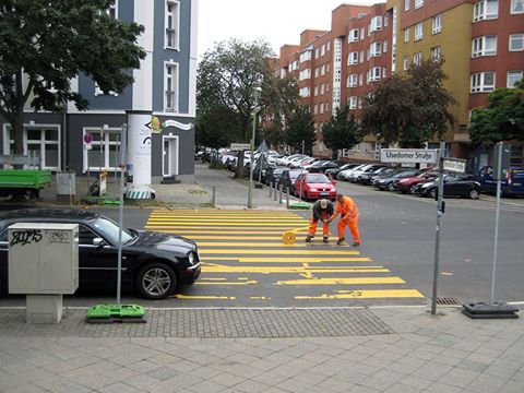 Erhaltet den Zebrastreifen!