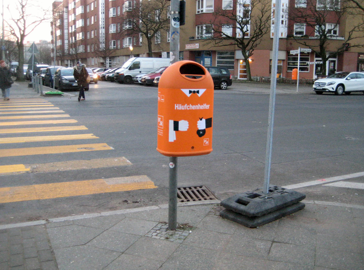 Alles Müll? Neue Mülleimer im Brunnenviertel