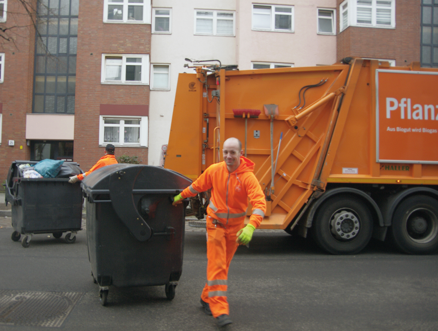 Unterwegs mit Team Orange