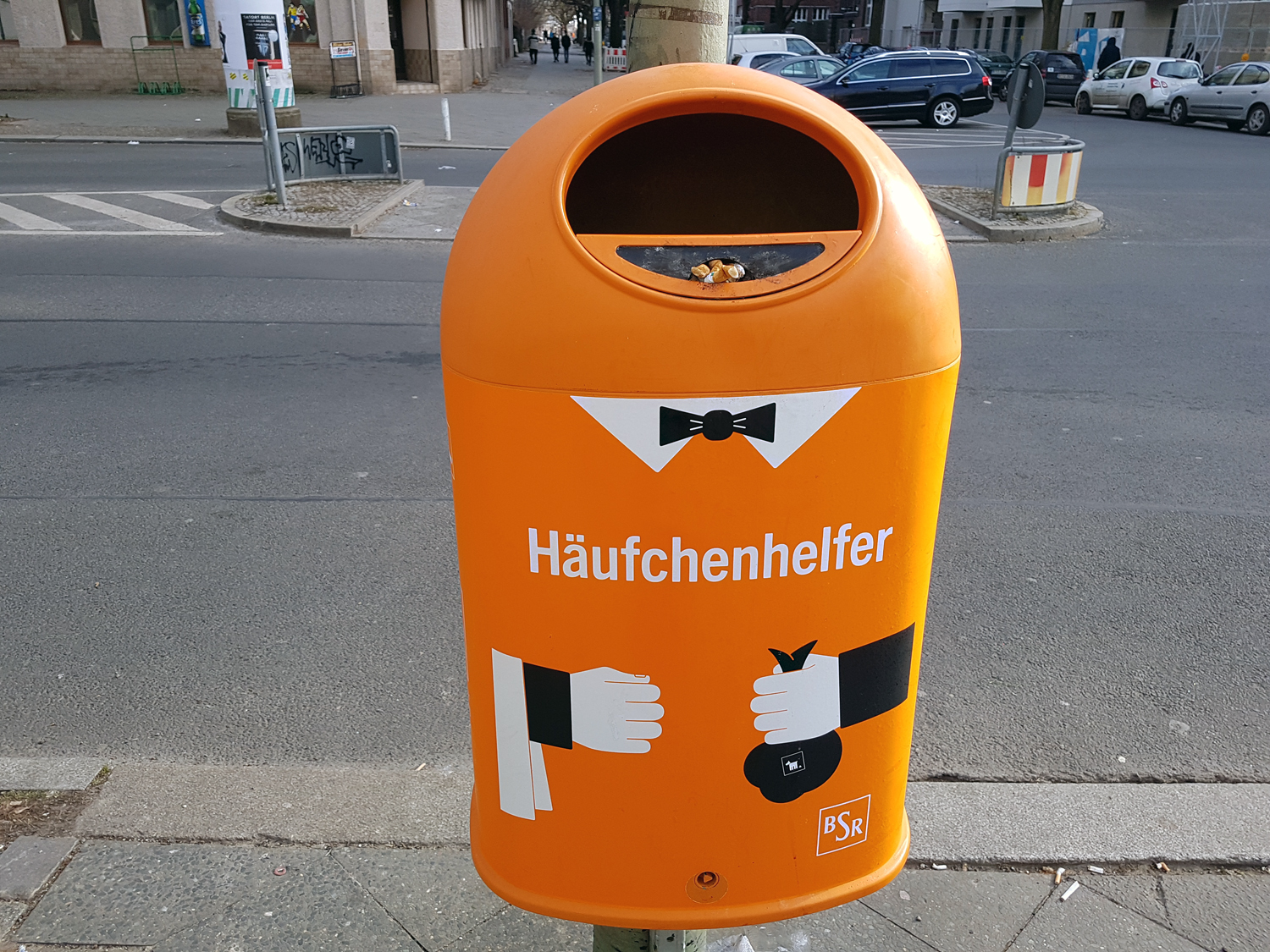 Mehr Mülleimer, bitte!