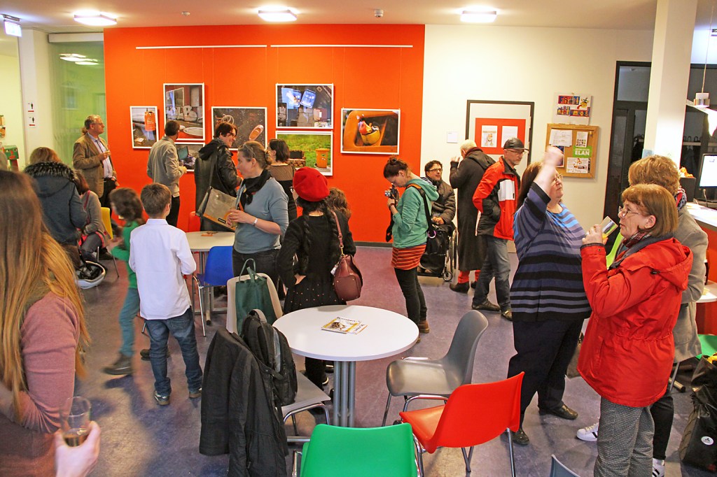 Vernissage von "Unrat. Eine Fotoausstellung"