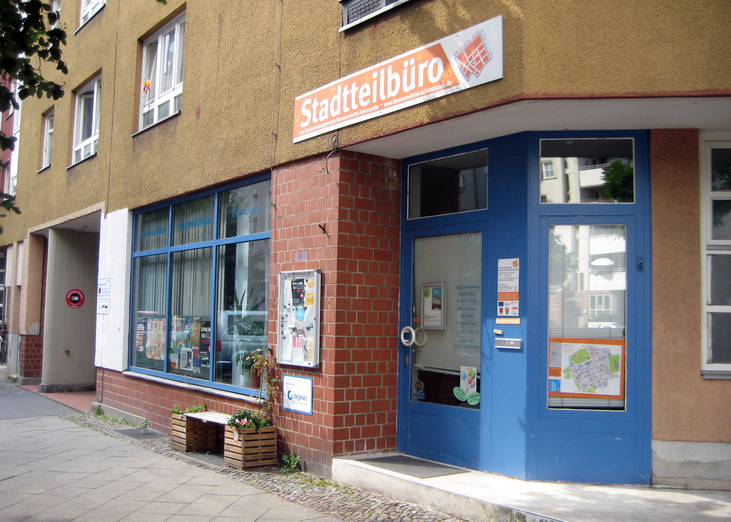 Quartiersmanagements im Brunnenviertel: Eins bleibt, eins geht