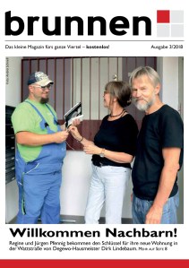 Das Cover der Kiezmagazin-Ausgabe "Willkommen Nachbarn"
