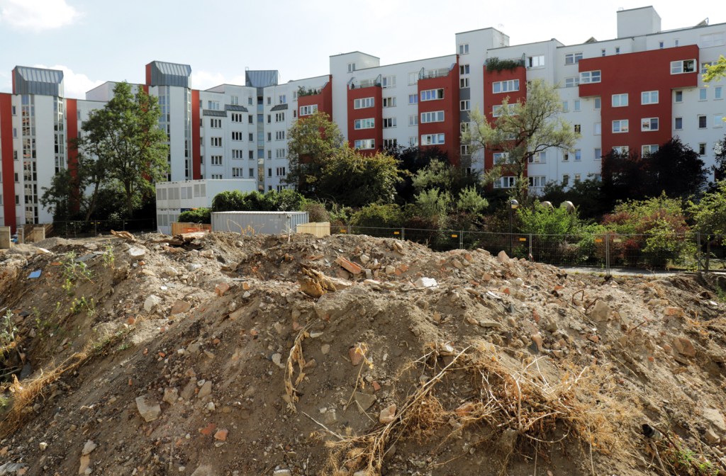 an der Gleimstraße baut die degewo
