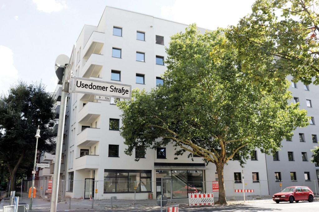 And er Usedomer Straße hat die degewo ein Wohnhaus errichtet