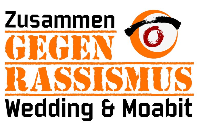 Das Logo des Bündnisses „Zusammen gegen Rassismus Wedding und Moabit“
