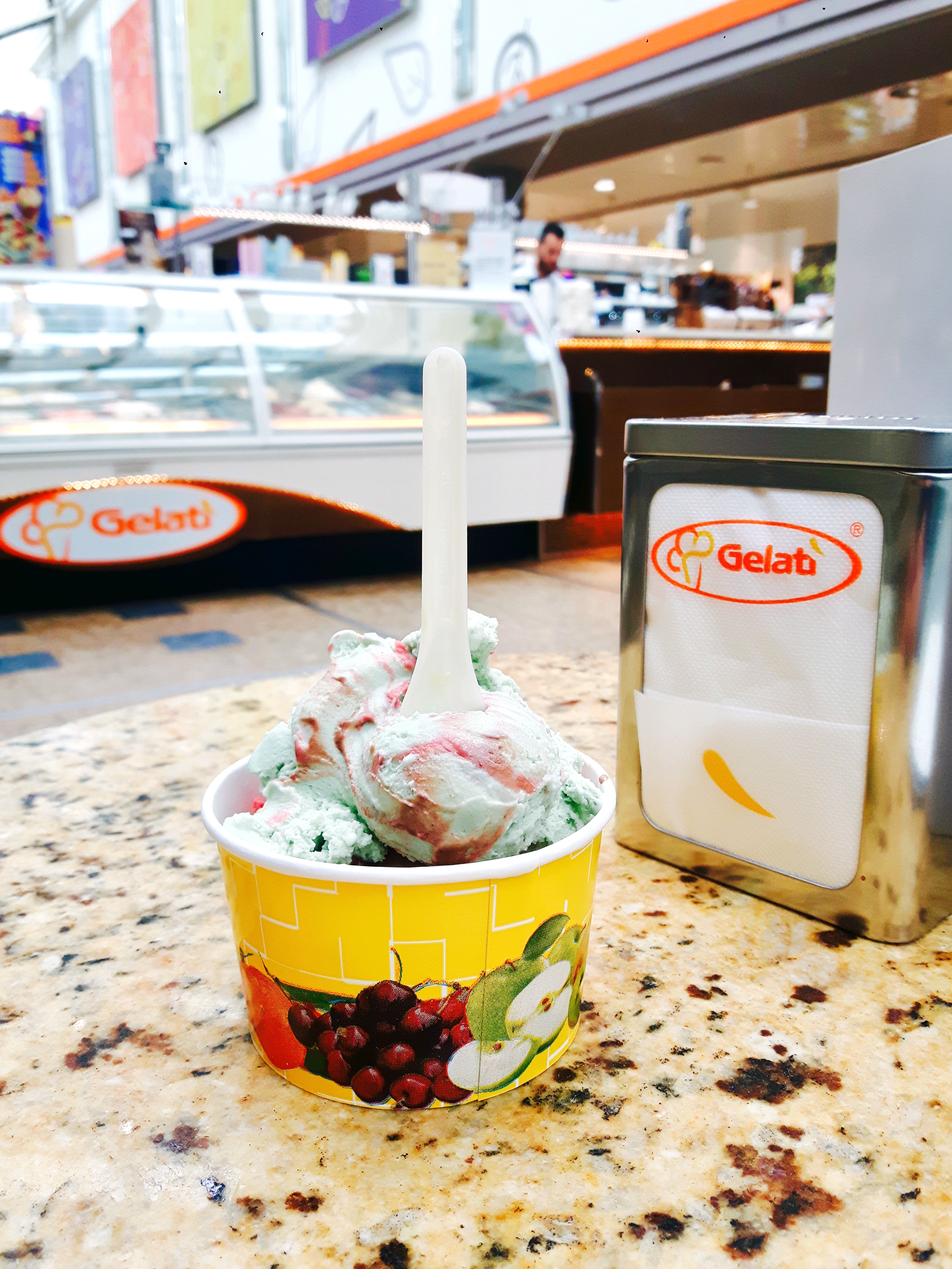 Eis im Eiscafé Gelati. Foto: Stefanie Ostertag