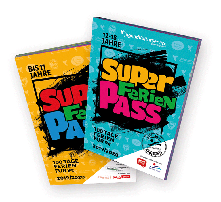 Super-Ferien-Pass. Foto: JugendKulturService gGmbH