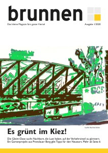 Die Titelseite des Kiezmagazins "Es grünt im Kiez!"