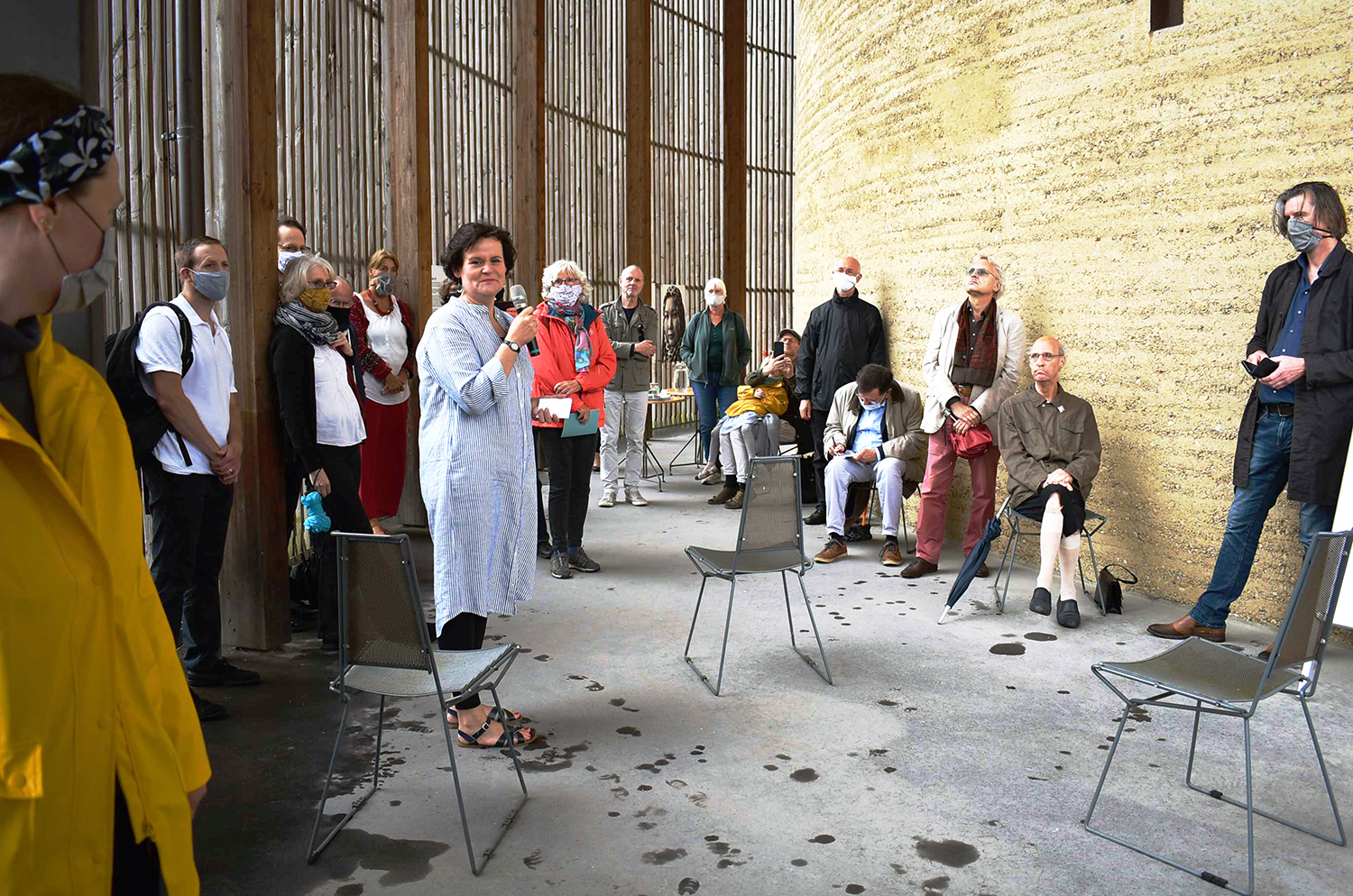 Flüchtlingsgespräche in der Kapelle der Versöhnung