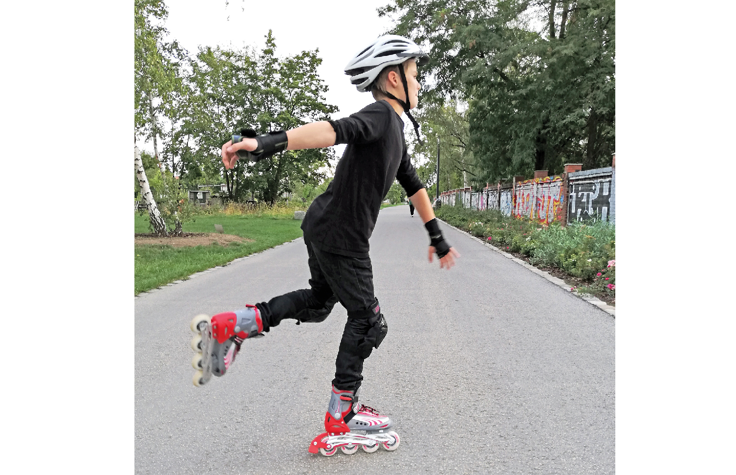 Mauerpark: Perfekt für Radfahrer und Skateboarder