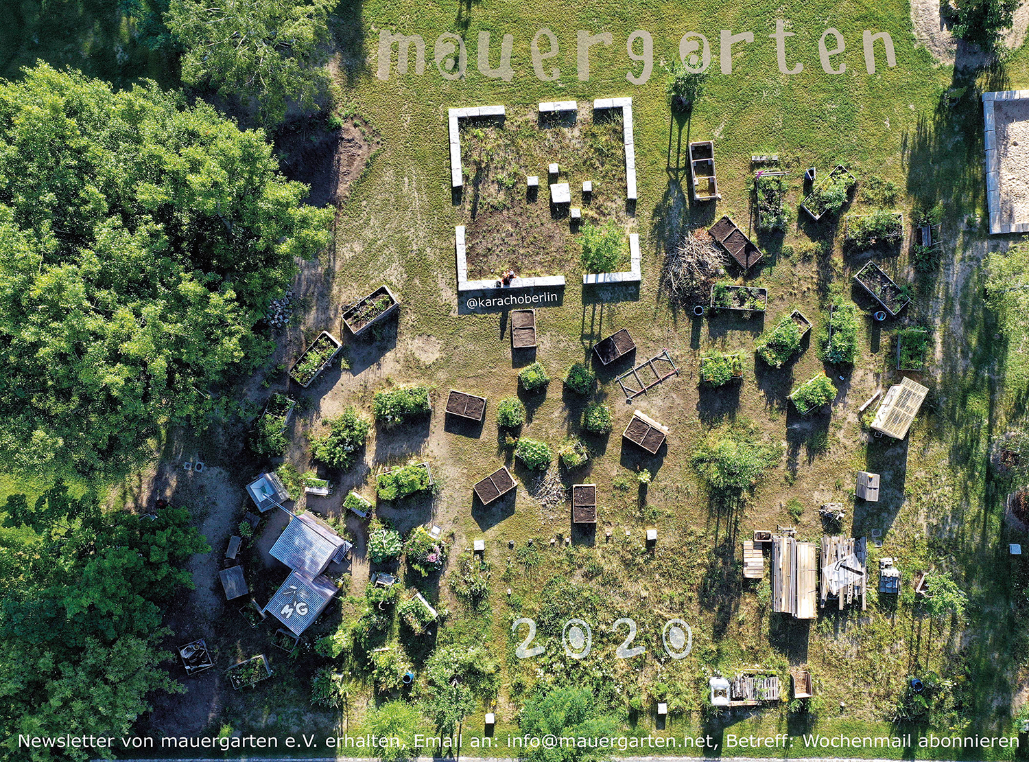 Ein Klassenzimmer im Mauergarten