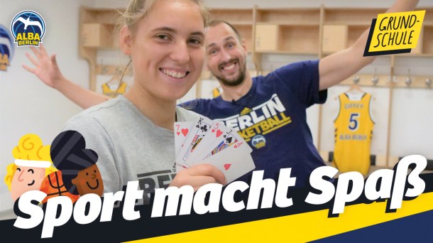 Online-Projekt „Sport macht Spaß” von Alba Berlin