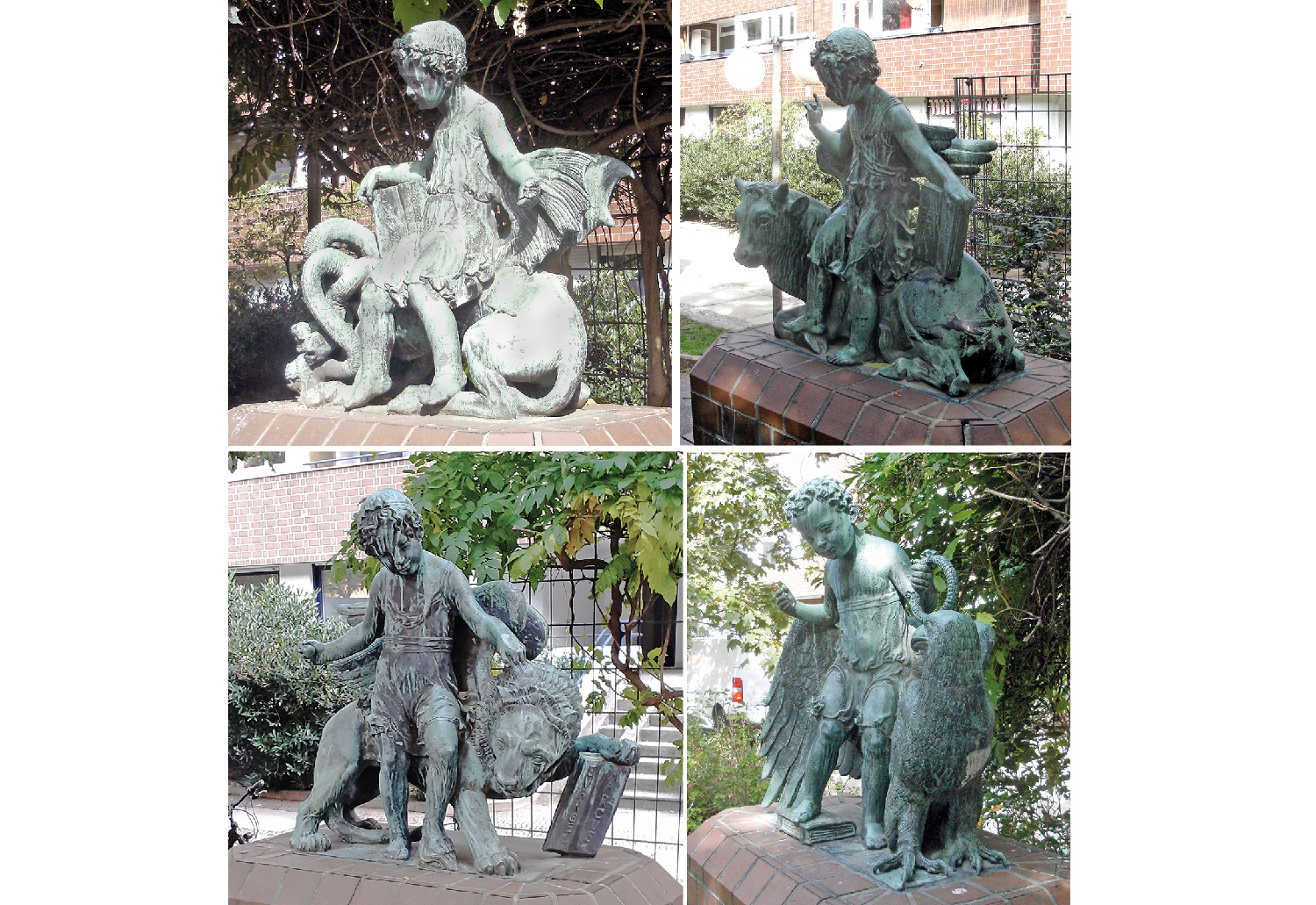 Das Geheimnis der Putten im Brunnenviertel