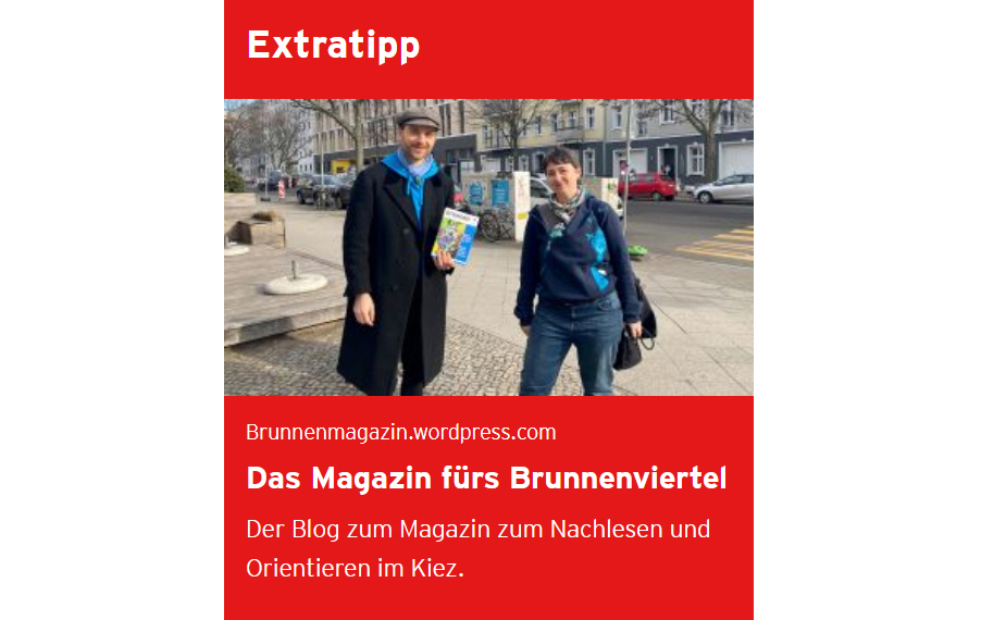 Habt ihr uns im rbb-Heimatjournal gesehen?