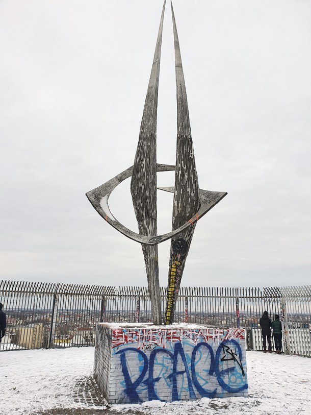 Auf dem Flakturm im Humboldthain. Foto: York Albrecht