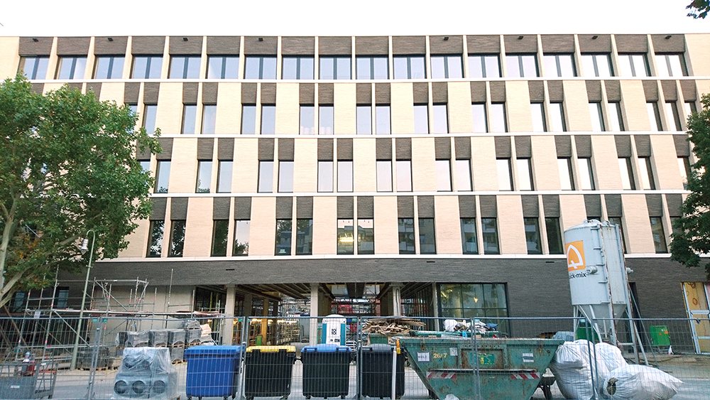 Blick auf den Neubau. Foto: Andrei Schnell