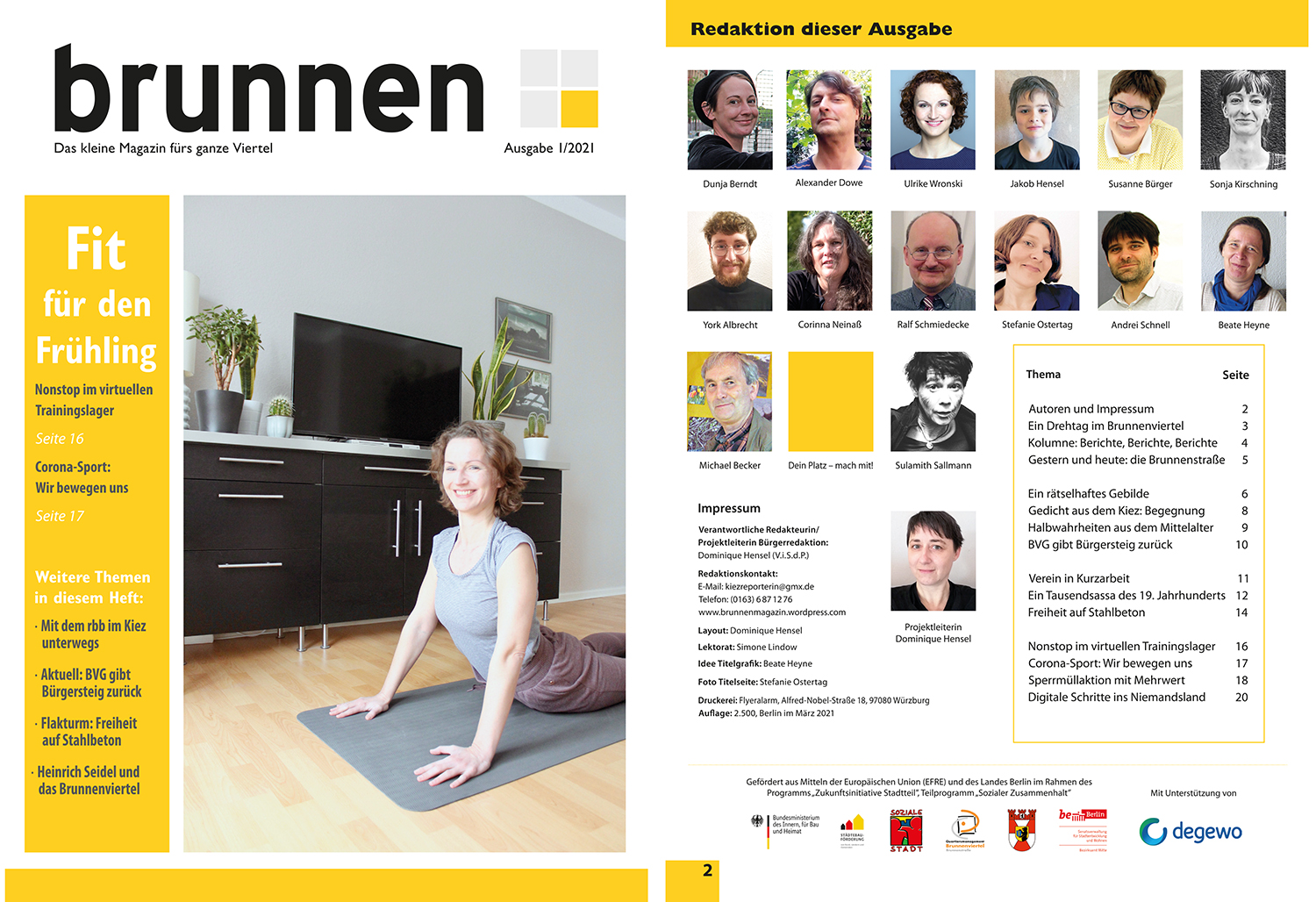 Neues Heft: Fit für den Frühling