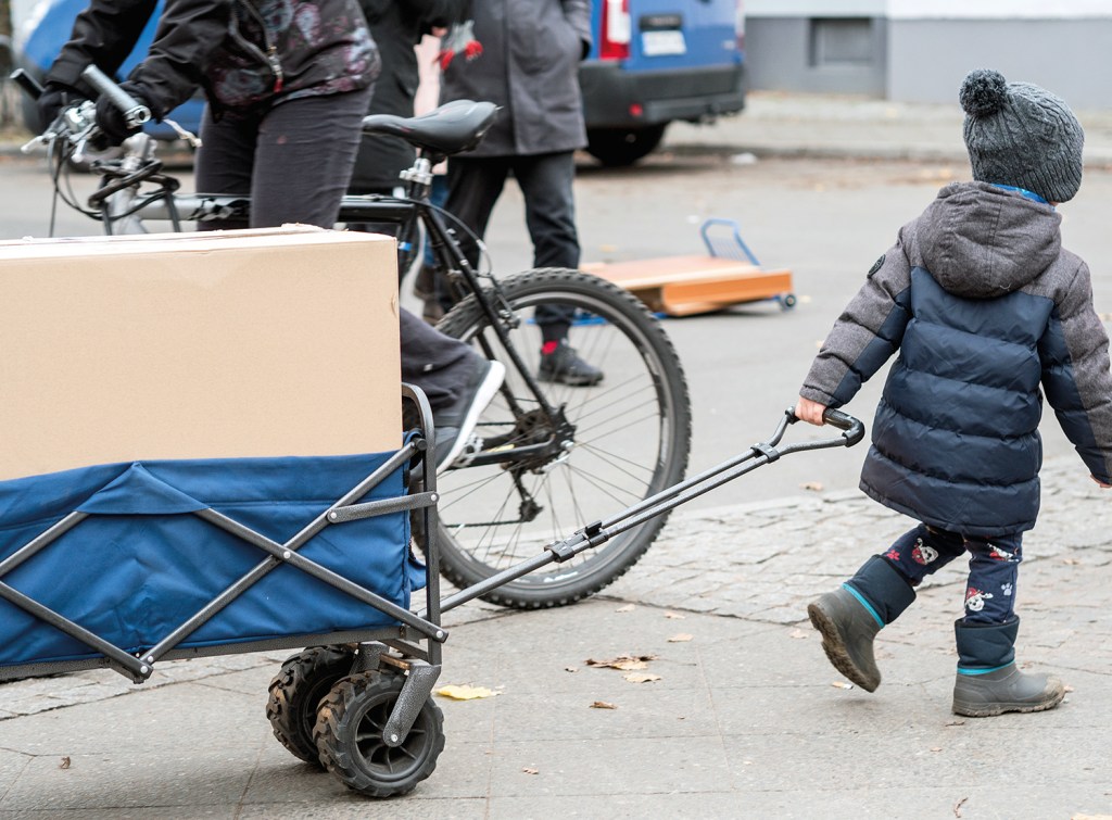 Bei der Sperrmüllaktion im Brunnenviertel im November 2020. Foto: Sulamith Sallmann