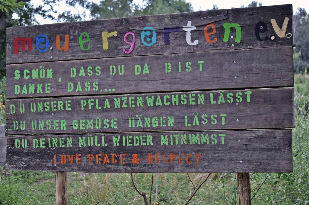 Der Gemeinschaftsgarten Mauergarten