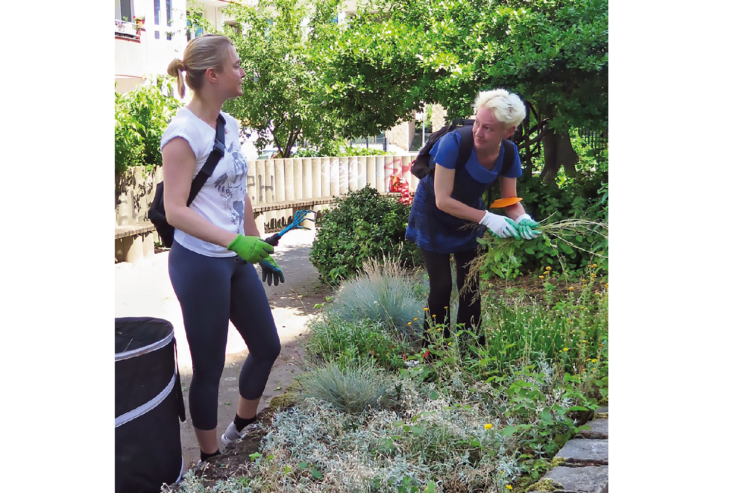Linda Lichel ist neue Patin der Gleim-Oase
