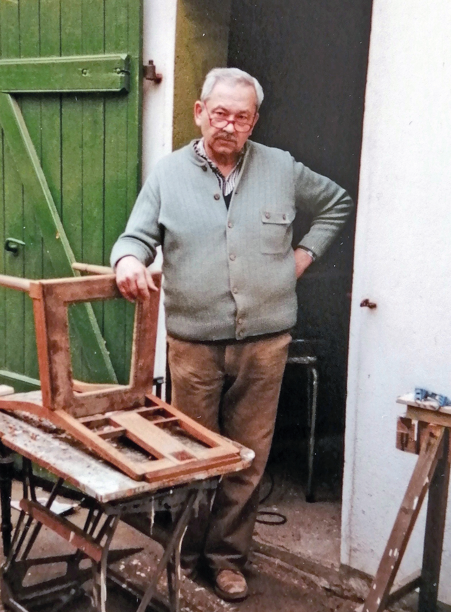 Der Maler Wolfgang Niklaus. Foto: privat