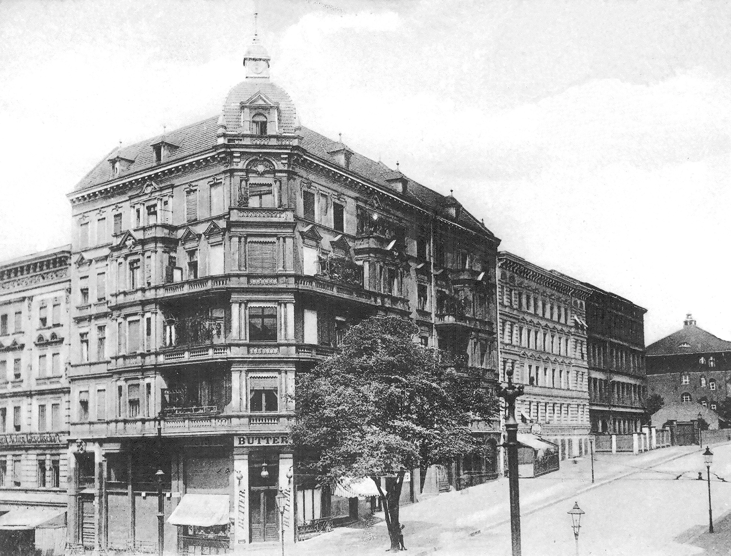 Gestern und heute: Gerichtstraße