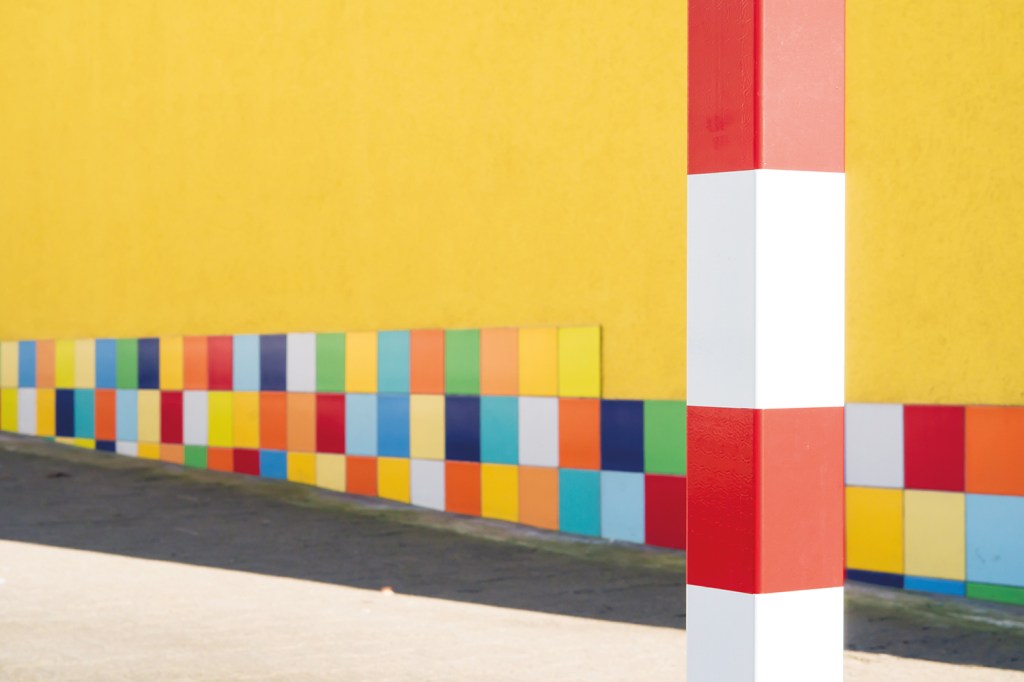 Farben und Linien in der Brunnenstraße. Foto: Serdar Akin