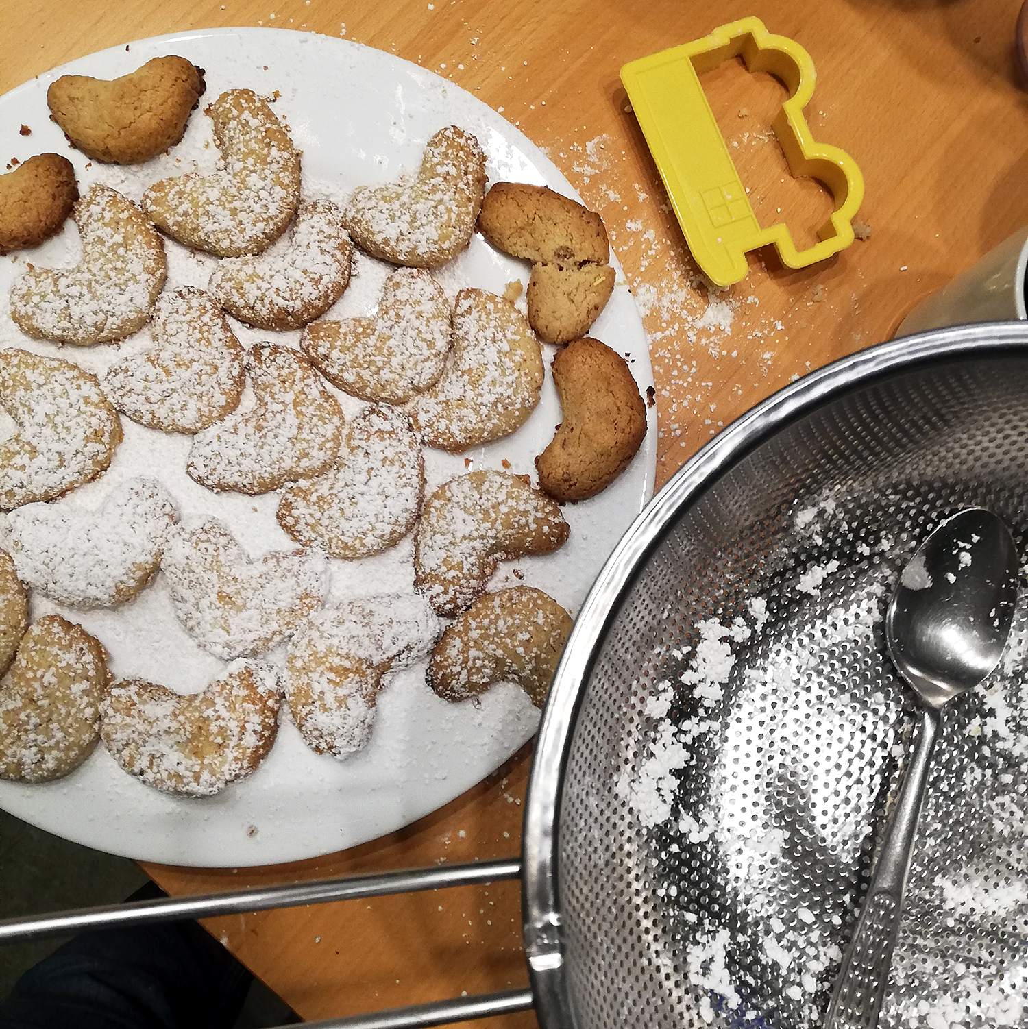 Keksebacken, naschen, plaudern