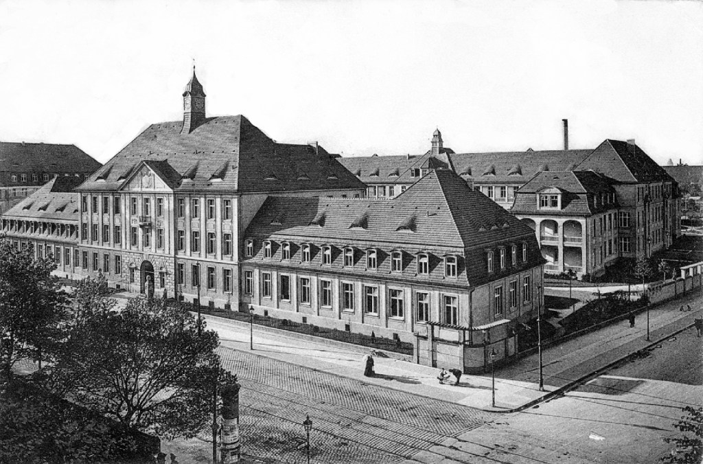 Jüdisches Krankenhaus 1922. Foto: Sammlung Ralf Schmiedecke