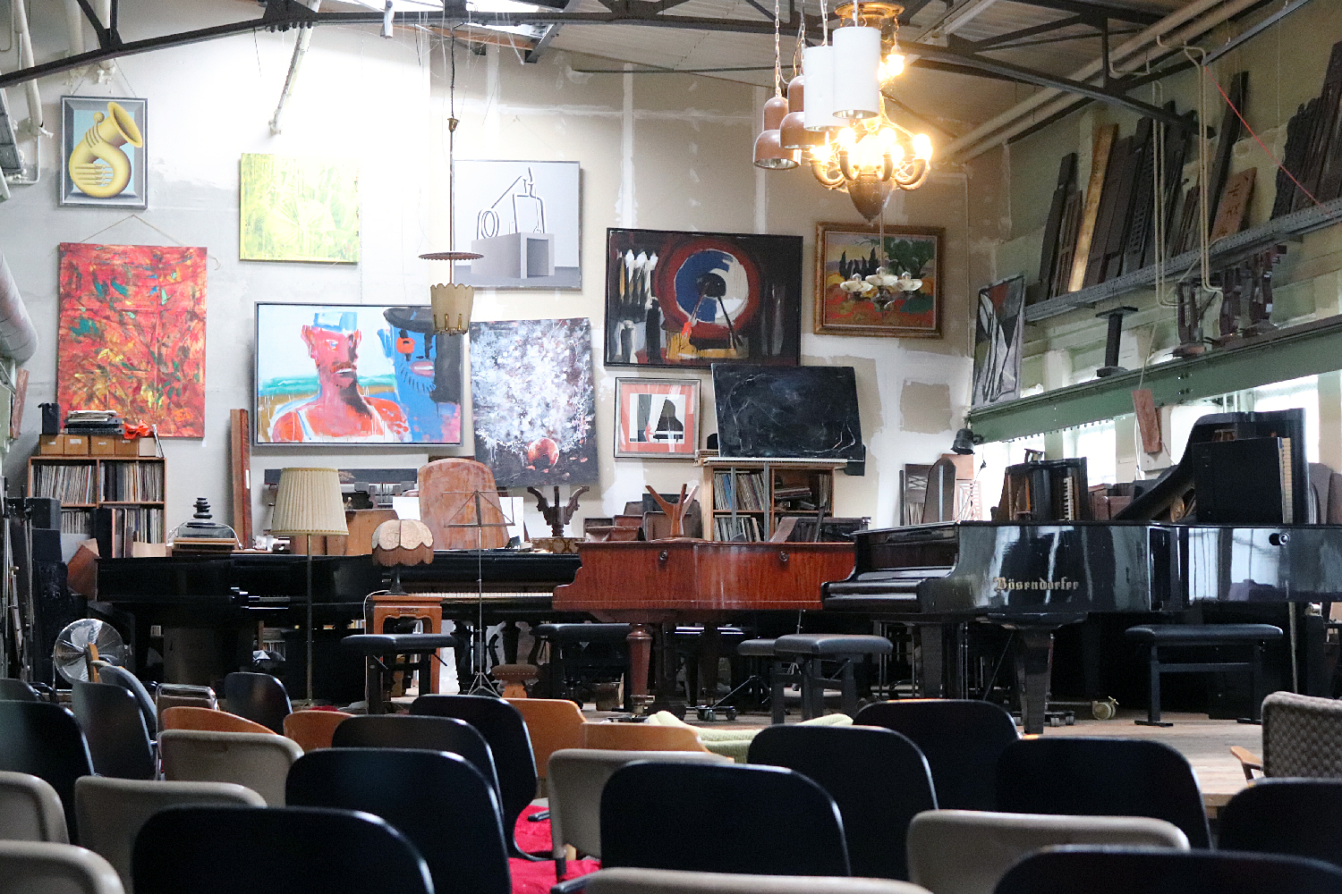 Der Pianosalon Christophori. Foto: Schnell