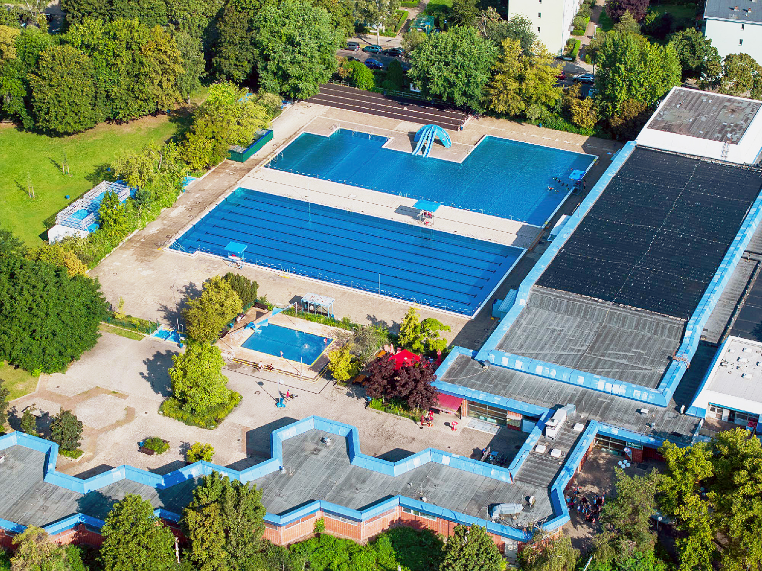 In Wedding und Gesundbrunnen beginnt die Freibadsaison