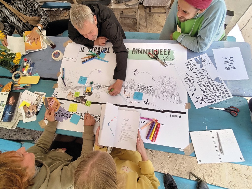 Hier werden Ideen für eine autofreie Gartenstraße gesammelt. Foto: Hensel