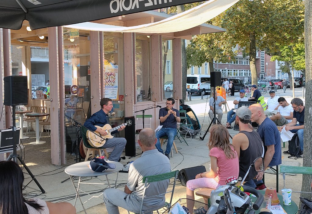 Ein Duo-Konzert in der Reihe "Begegnungen" am Café Leo. Foto: Hensel