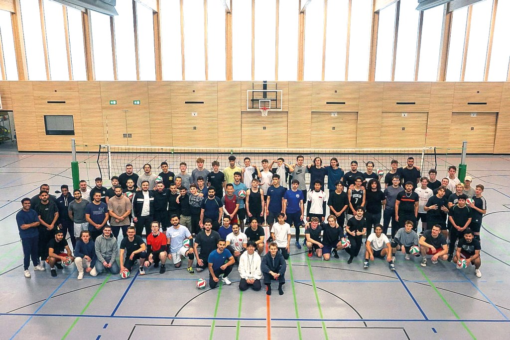 Das Gruppenbild entstand beim ersten Turnier 2022 in der Vinetahalle. Foto: Vineta All-Stars