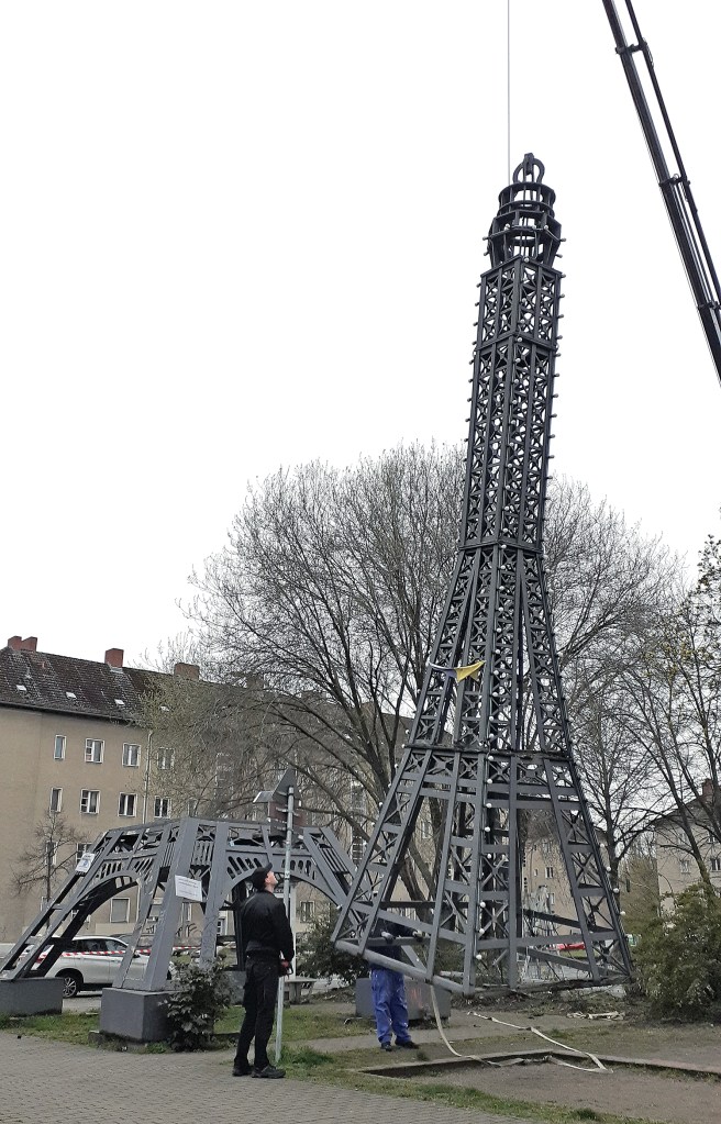 Der Turm wird abgerissen. Foto: CFB Berlin