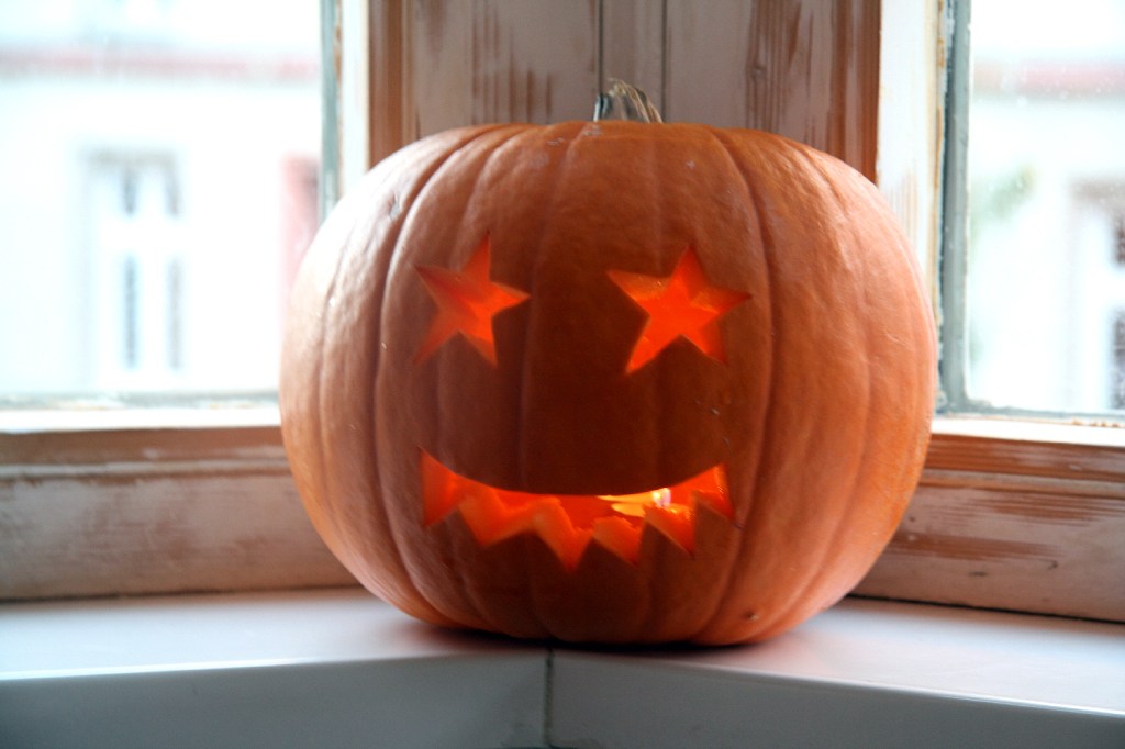 Ein Halloweenkürbis. Foto: Hensel