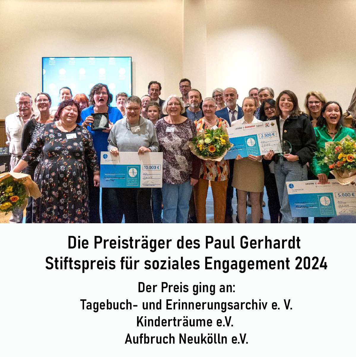 Super sozial! Die Gewinner des Paul Gerhardt Stiftspreises