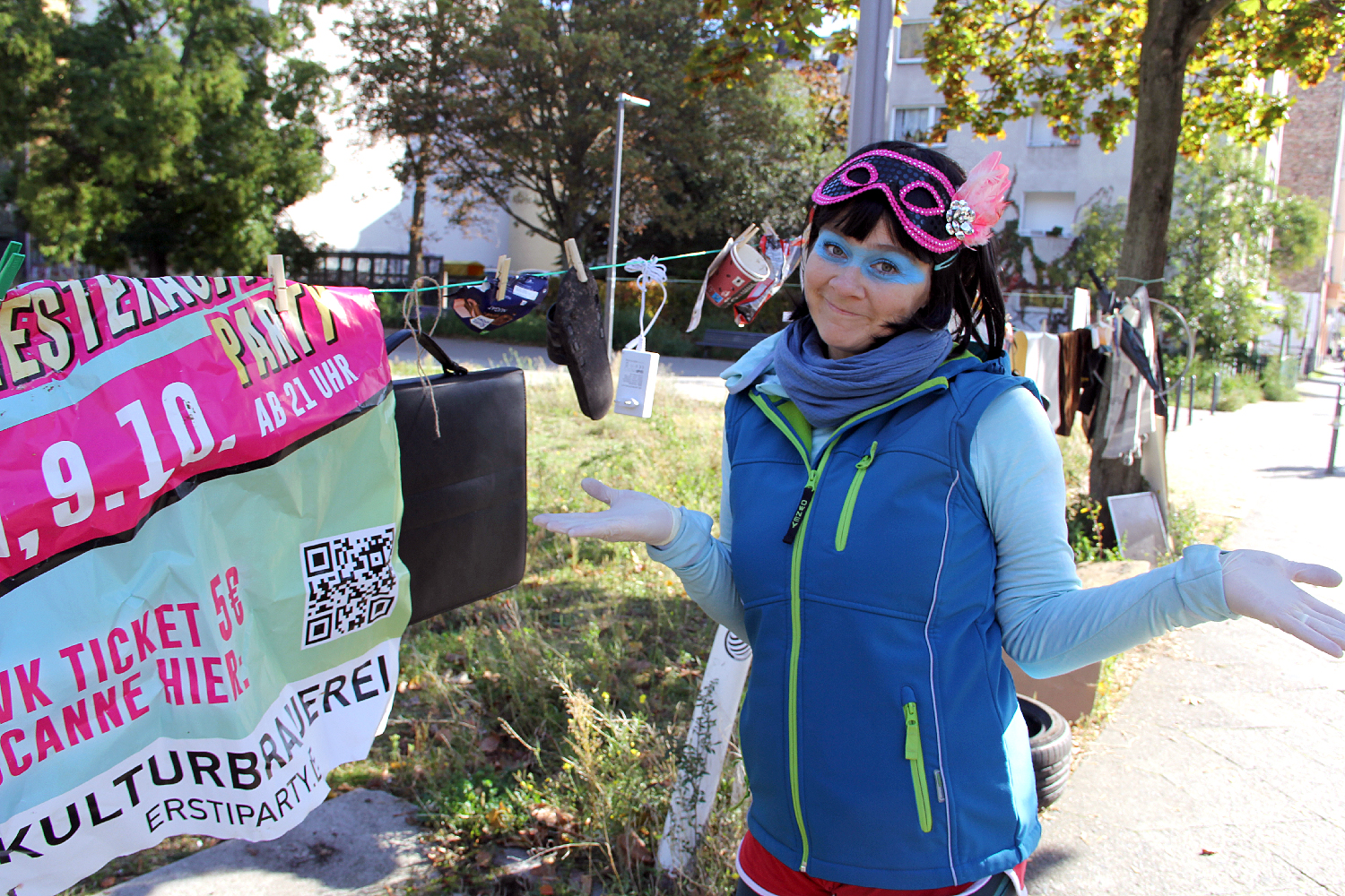 Stinknormale Superhelden gegen Weddings Müll