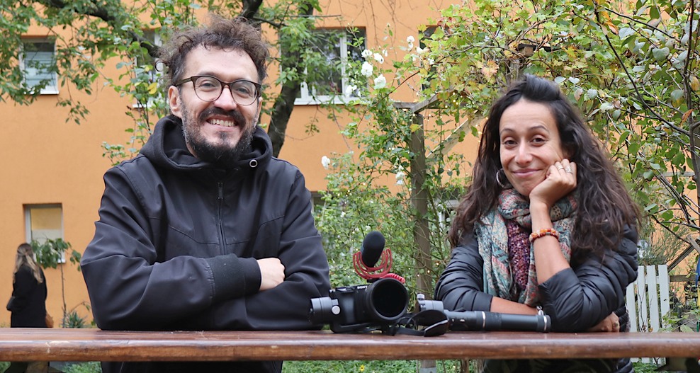 Randolfe Camarotto und Johanna Wollin