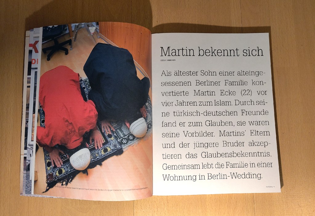 Blick ins Magazin "Der Wedding" zum Thema Verwandtschaft. Foto: Hensel
