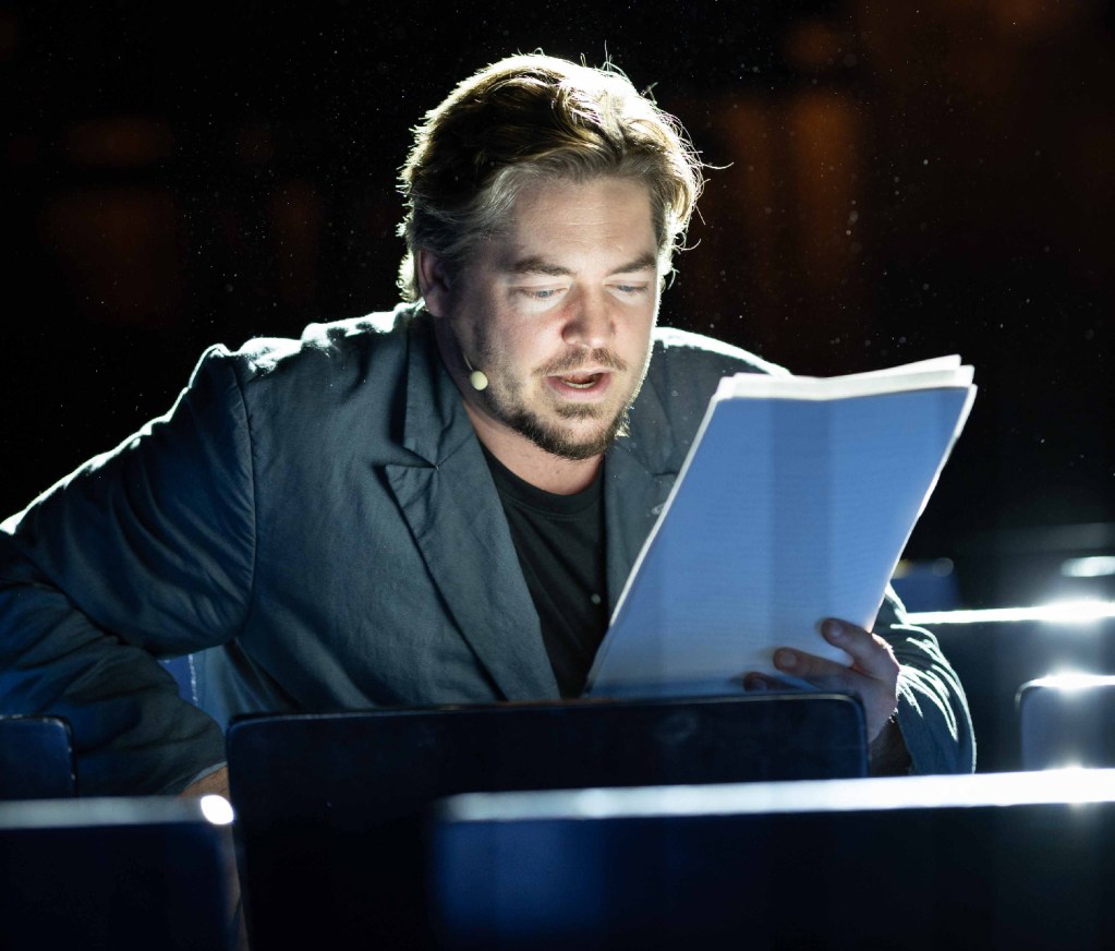 Frederic Böhle liest Franz Kafka. Foto: Alexander Huber